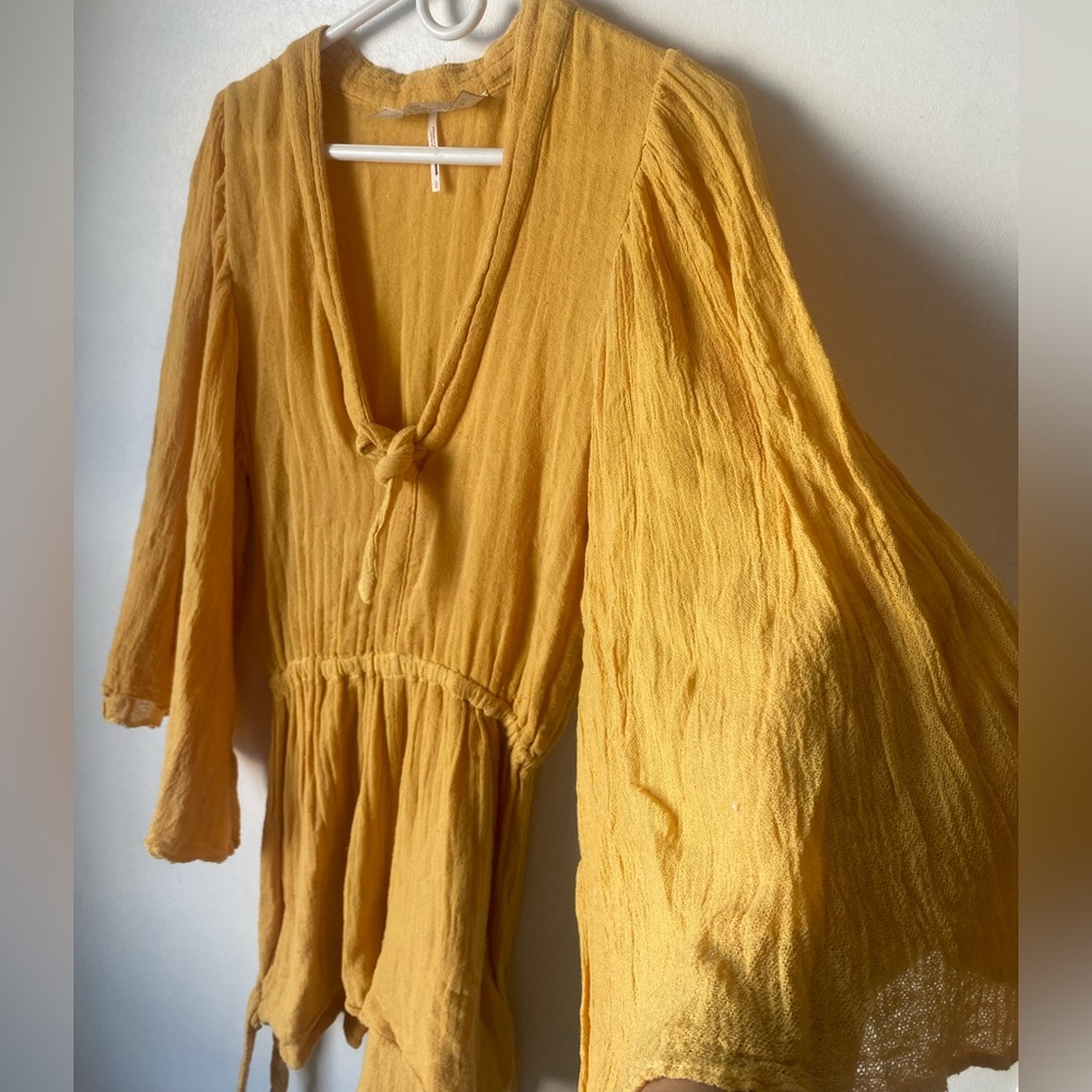 Free people /Jens Pirate Booty Chrysanthemum Romper - Picture 4 of 7